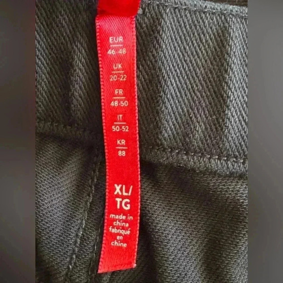 Spanx Women's Ankle Jean-ish Leggings Pants Jeans Small XL Black - Picture 13 of 16